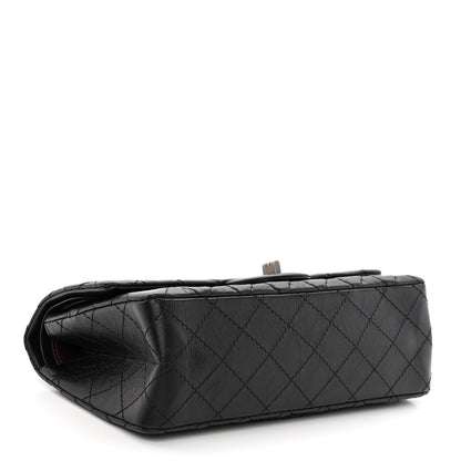 Chanel Aged Calfskin Quilted 2.55 Reissue 225 Flap Black 4 of 9