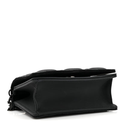 Christian Dior Ultra Matte Calfskin Cannage Mini Waist Pouch on Chain Black 4 of 11