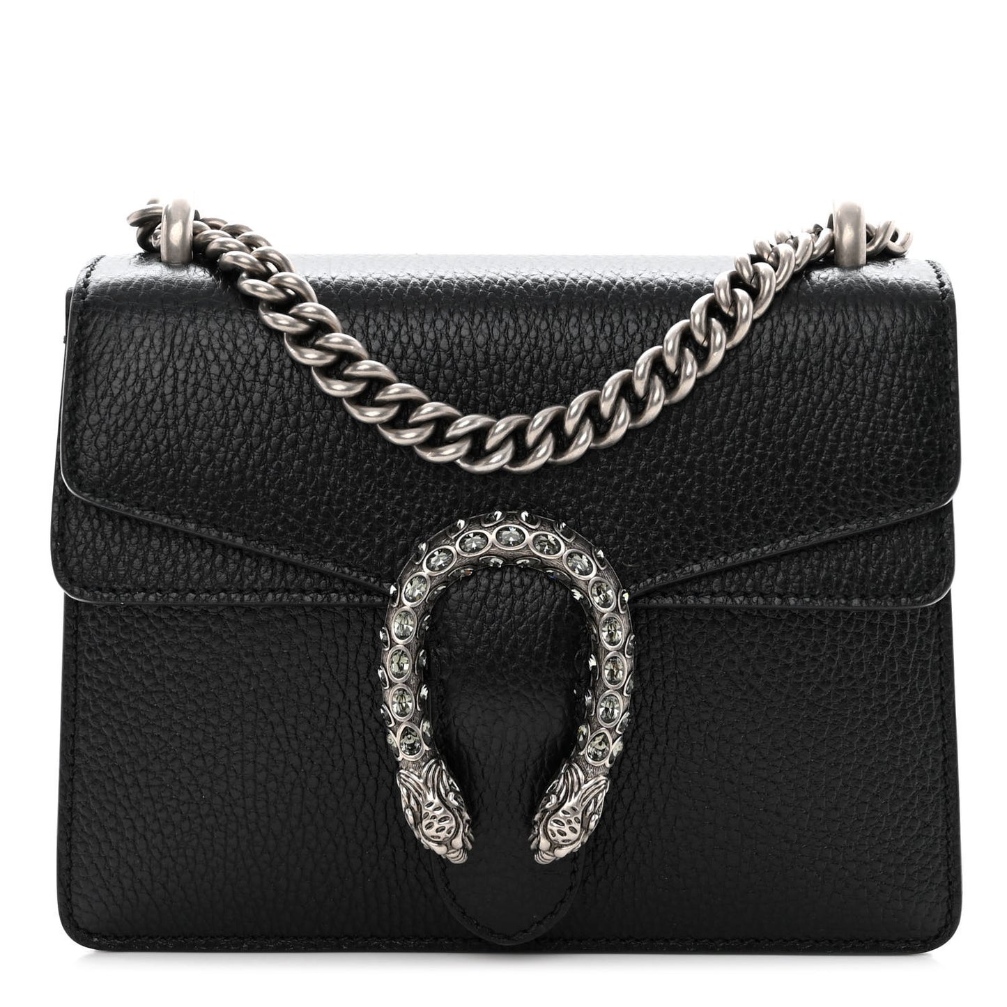 Calfskin Mini Dionysus Shoulder Bag Black