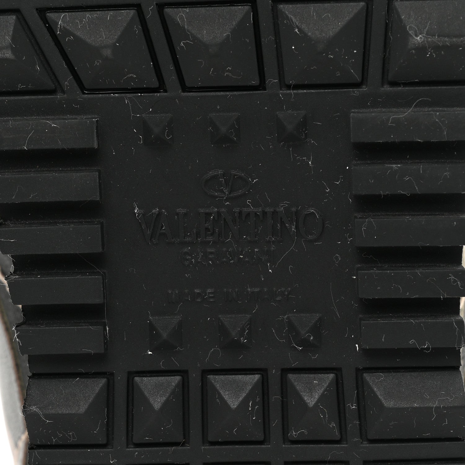 Valentino Garavani Nappa Suede Camouflage Womens Rockrunner Sneakers 37 Army Green Beige 7 of 13