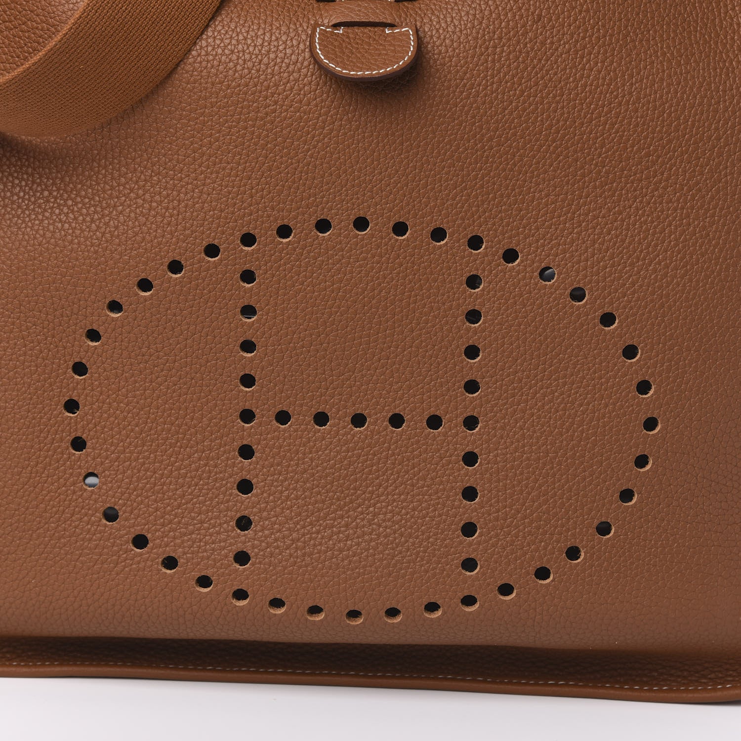 Hermes Taurillon Clemence Evelyne III TGM Gold 10 of 11