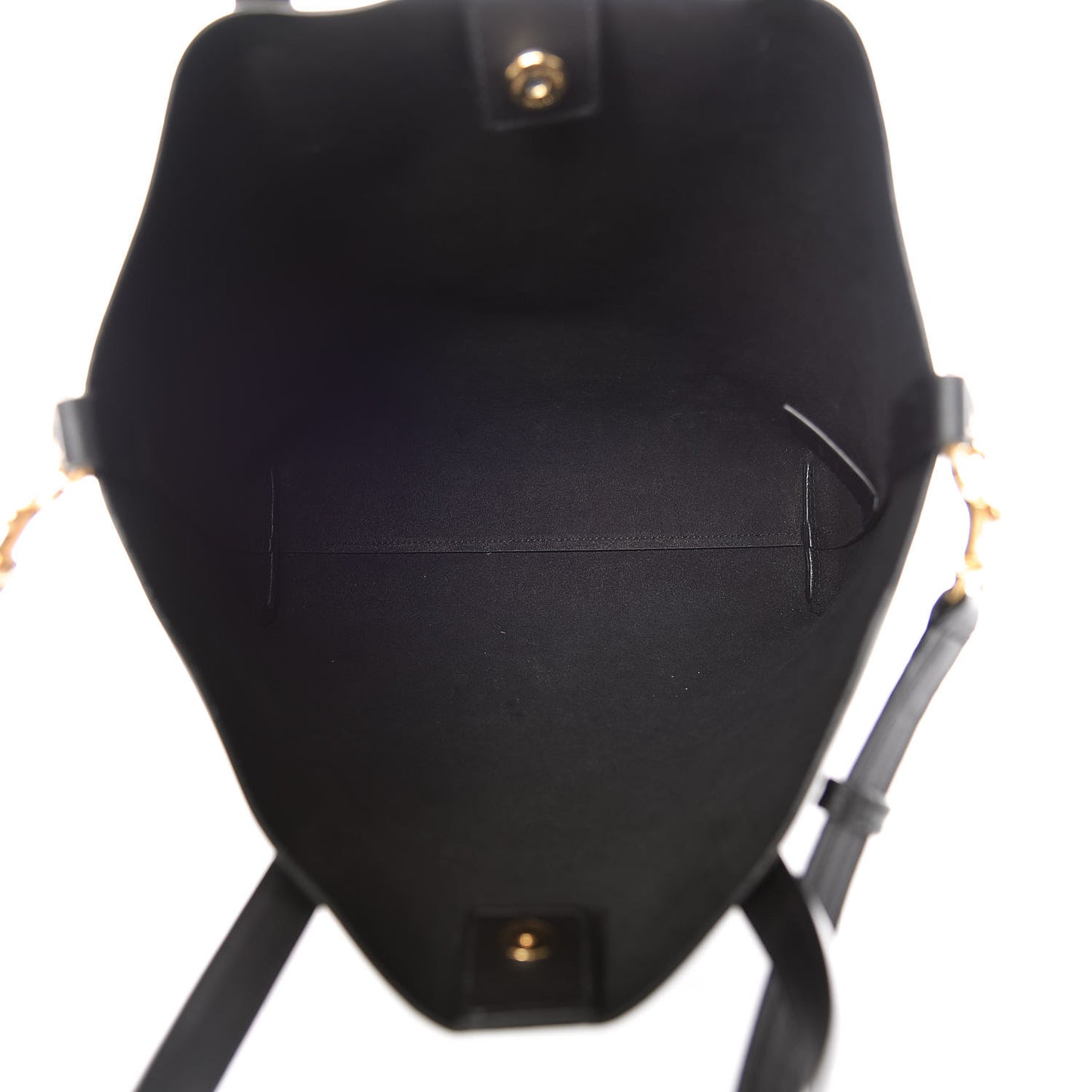 Calfskin Toy Shopping Tote Black