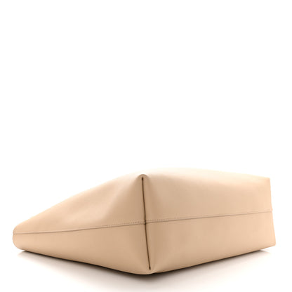 Saint Laurent Calfskin Large Shopping Tote Dark Beige 5 of 11