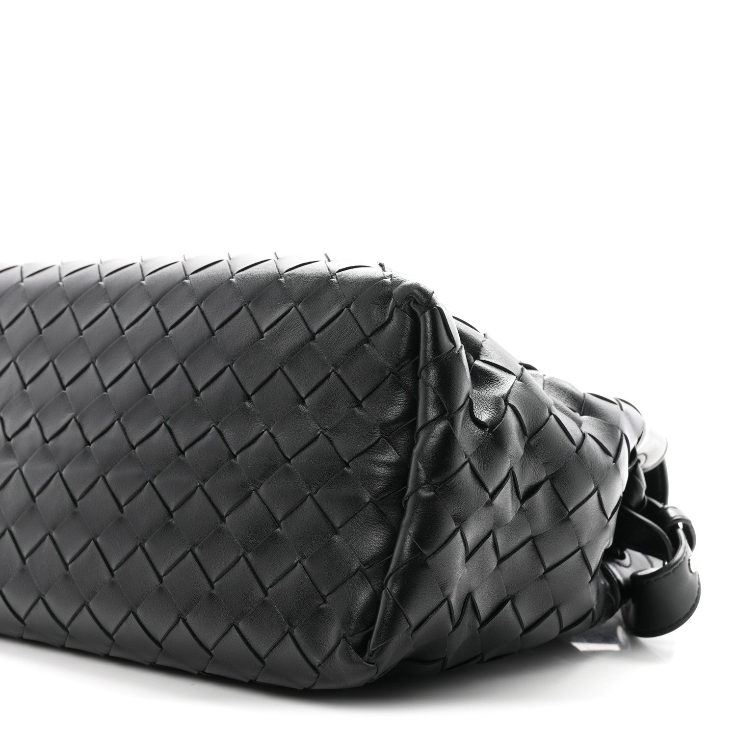 Bottega Veneta Calfskin Intrecciato Small Andiamo Messenger Bag Black 9 of 9