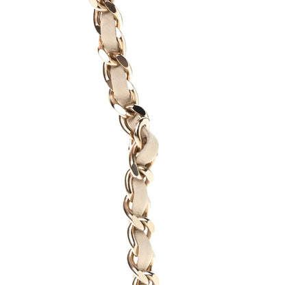 Chanel Lambskin Bucket Chain Drawstring Bag Beige 10 of 10