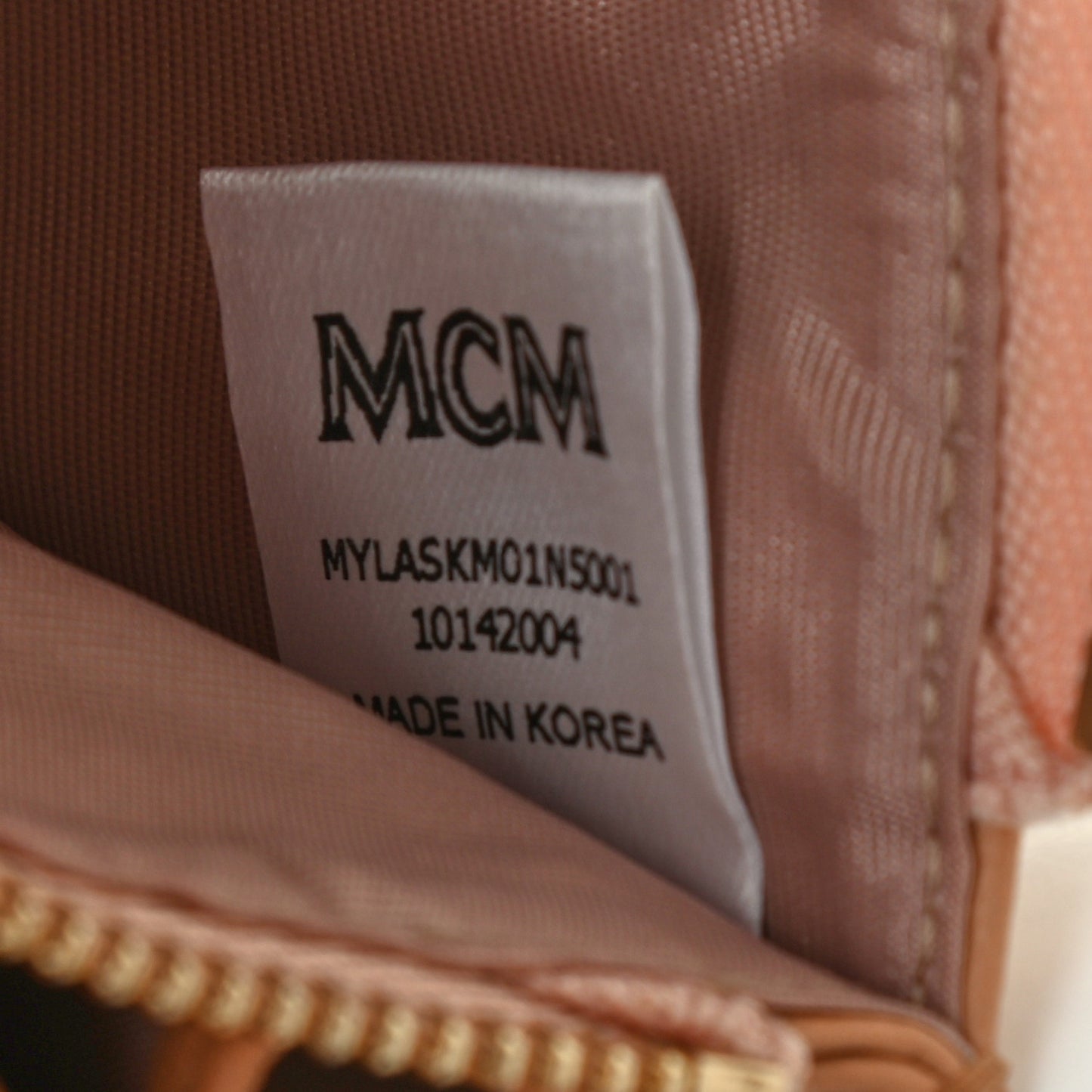 Calfskin Ottomar Wallet On Chain Chestnut