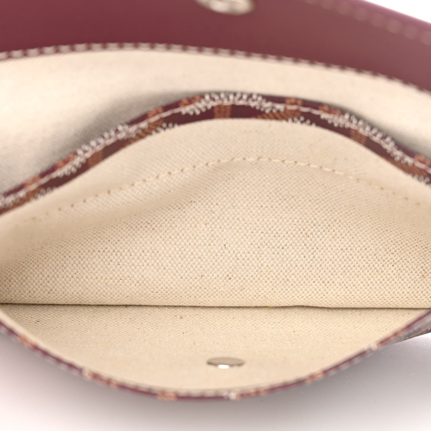 Goyardine Boheme Hobo Burgundy