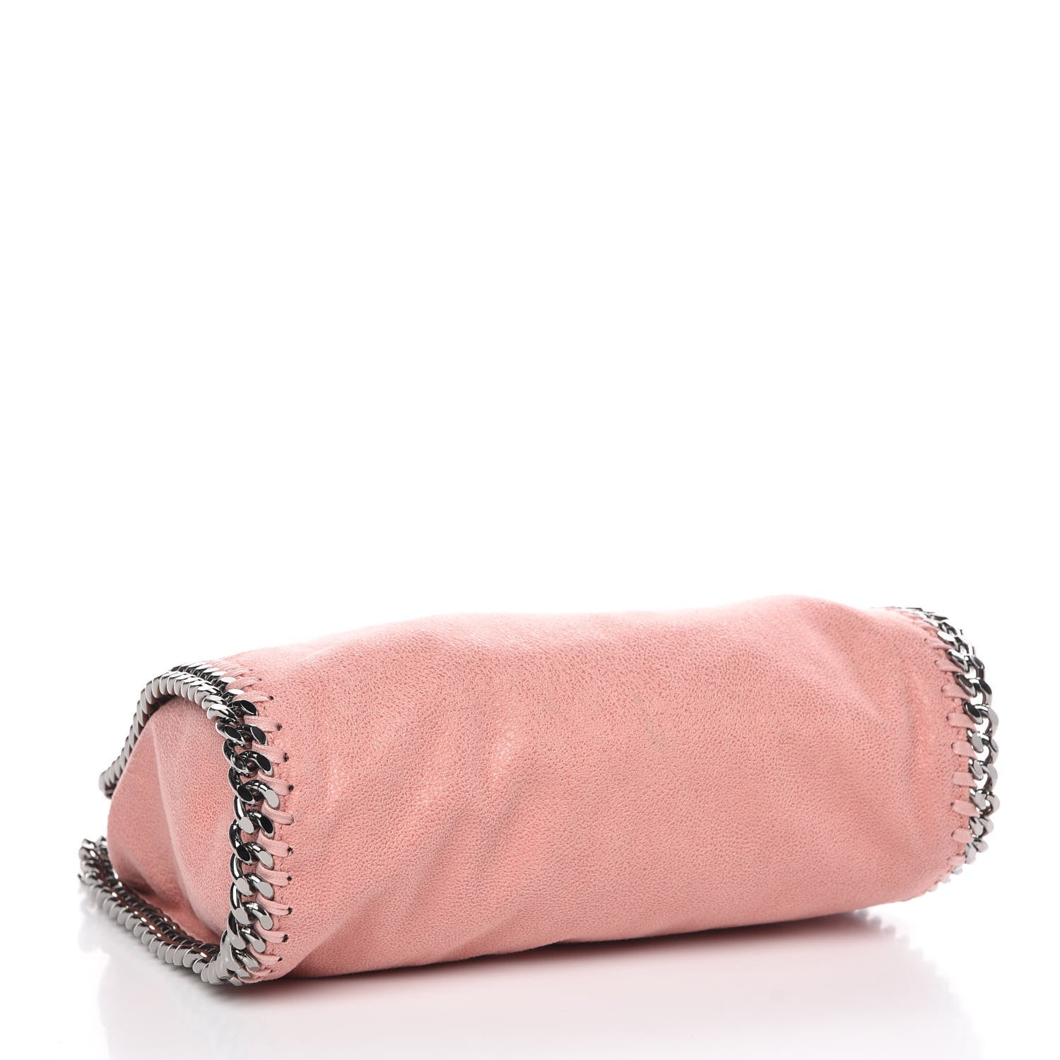 Stella McCartney Shaggy Deer Mini Falabella Fold Over Tote Pink 5 of 8