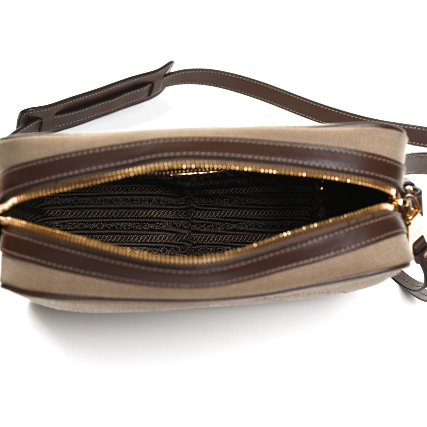 Jacquard Logo Camera Bag Corda Bruciato