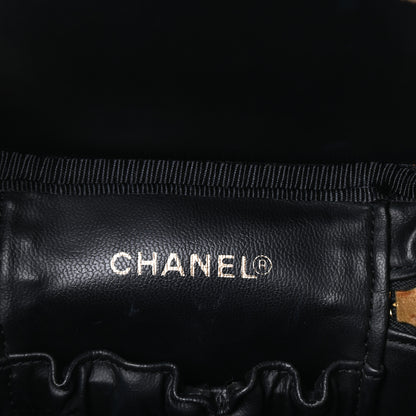 Chanel Caviar Vanity Cosmetic Case Black 6 of 9