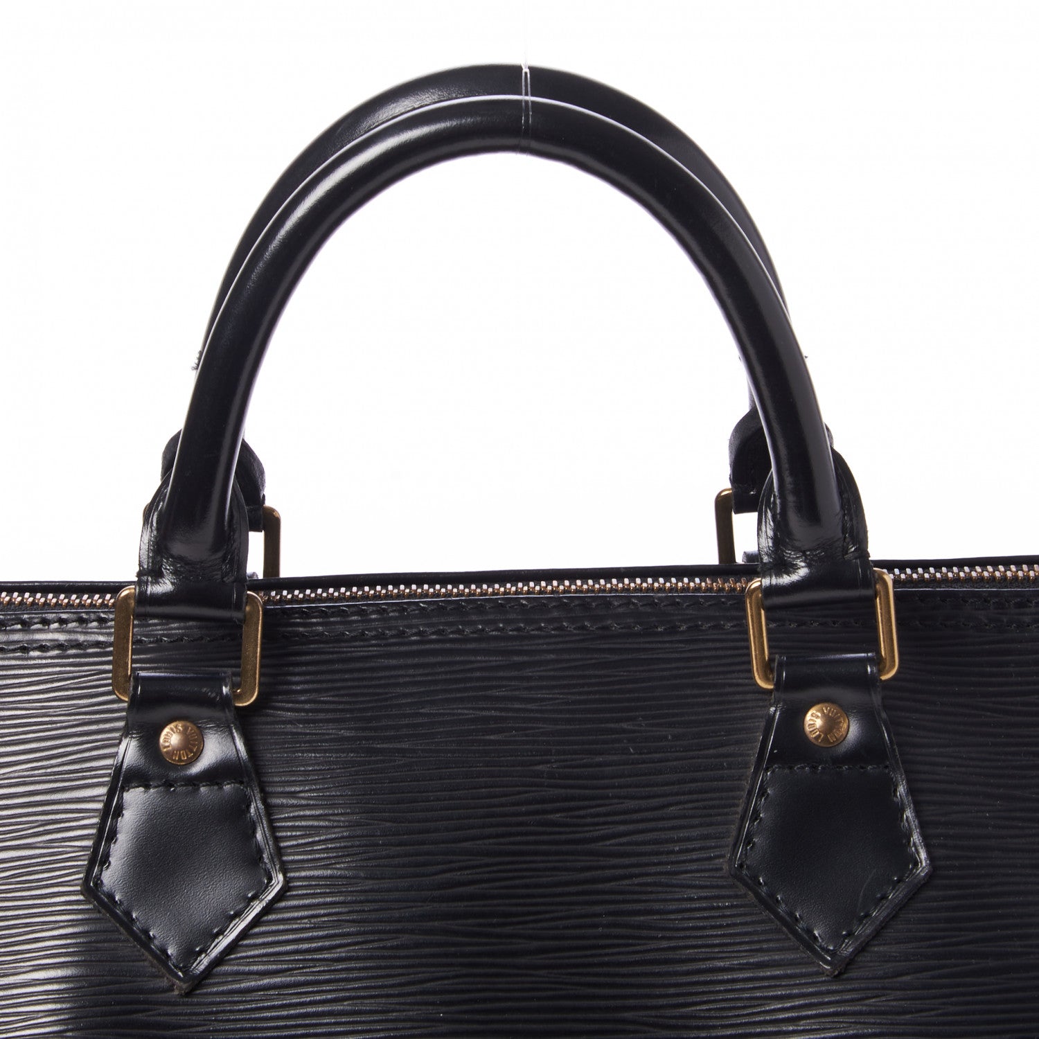 Louis Vuitton Epi Speedy 30 Black 7 of 11