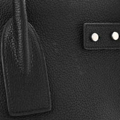 Saint Laurent Grained Calfskin Large Souple Sac De Jour Black 13 of 14