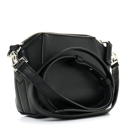 Givenchy Sugar Goatskin Nano Antigona Black 3 of 10