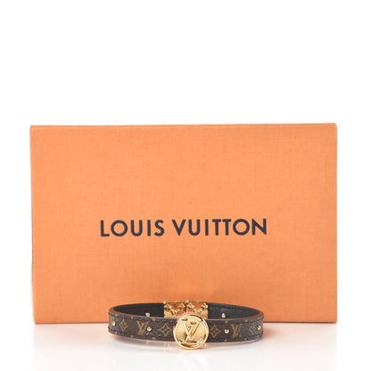Louis Vuitton Monogram LV Circle Reversible Bracelet Black 4 of 4