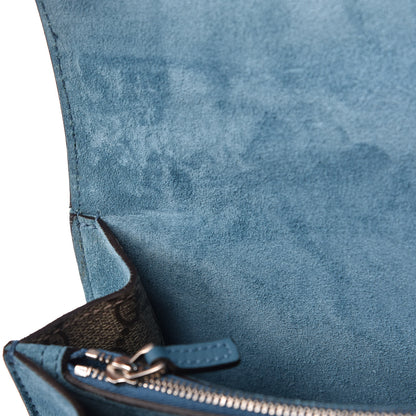 Gucci GG Supreme Monogram Angry Cat Embroidered Medium Dionysus Shoulder Bag Beige Ultramarine 14 of 16