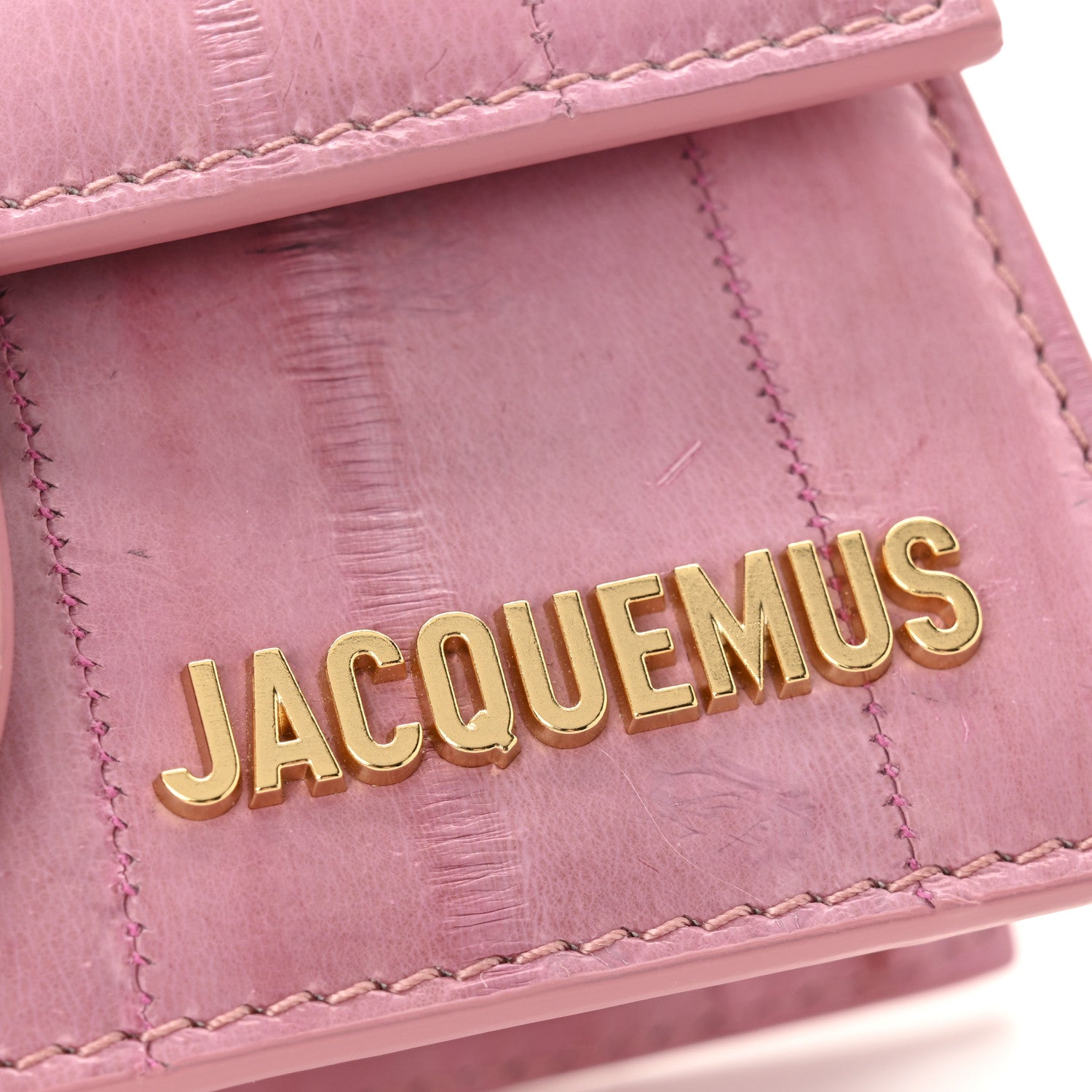 Jacquemus Eelskin Le Bambino Pink Pink 11 of 12