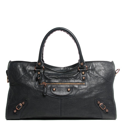 Balenciaga Agneau Giant 12 Rose Gold Hardware Part Time Anthracite 1 of 13