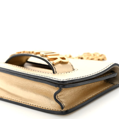 Christian Dior Metallic Calfskin J'Adior Mini Chain Flap Bag Gold 9 of 11