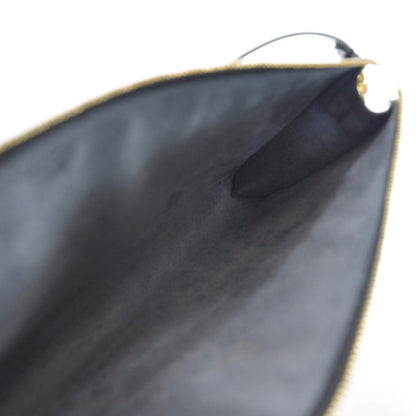 Louis Vuitton Epi Pochette Accessories 24 Black 6 of 7