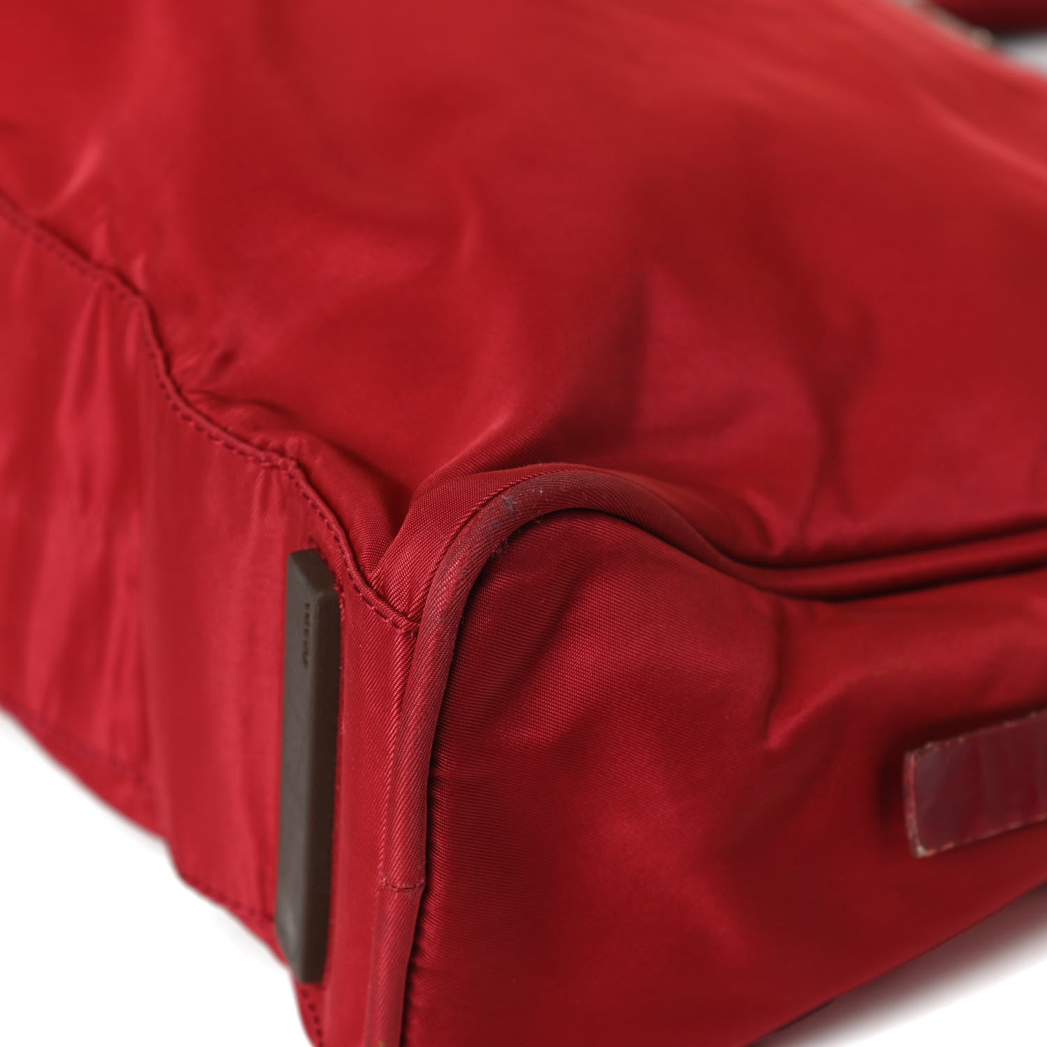Prada Tessuto Nylon Tote Rosso 10 of 16