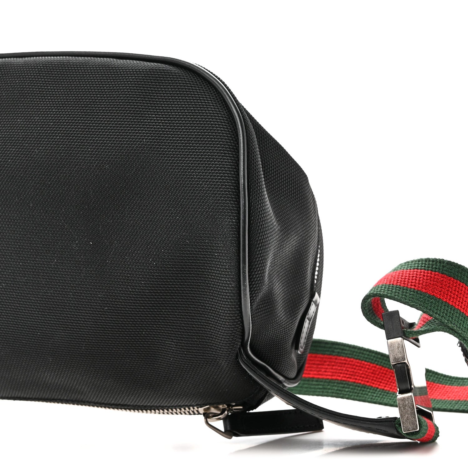 Gucci Techno Canvas Web Large Belt Bag Black 11 of 11