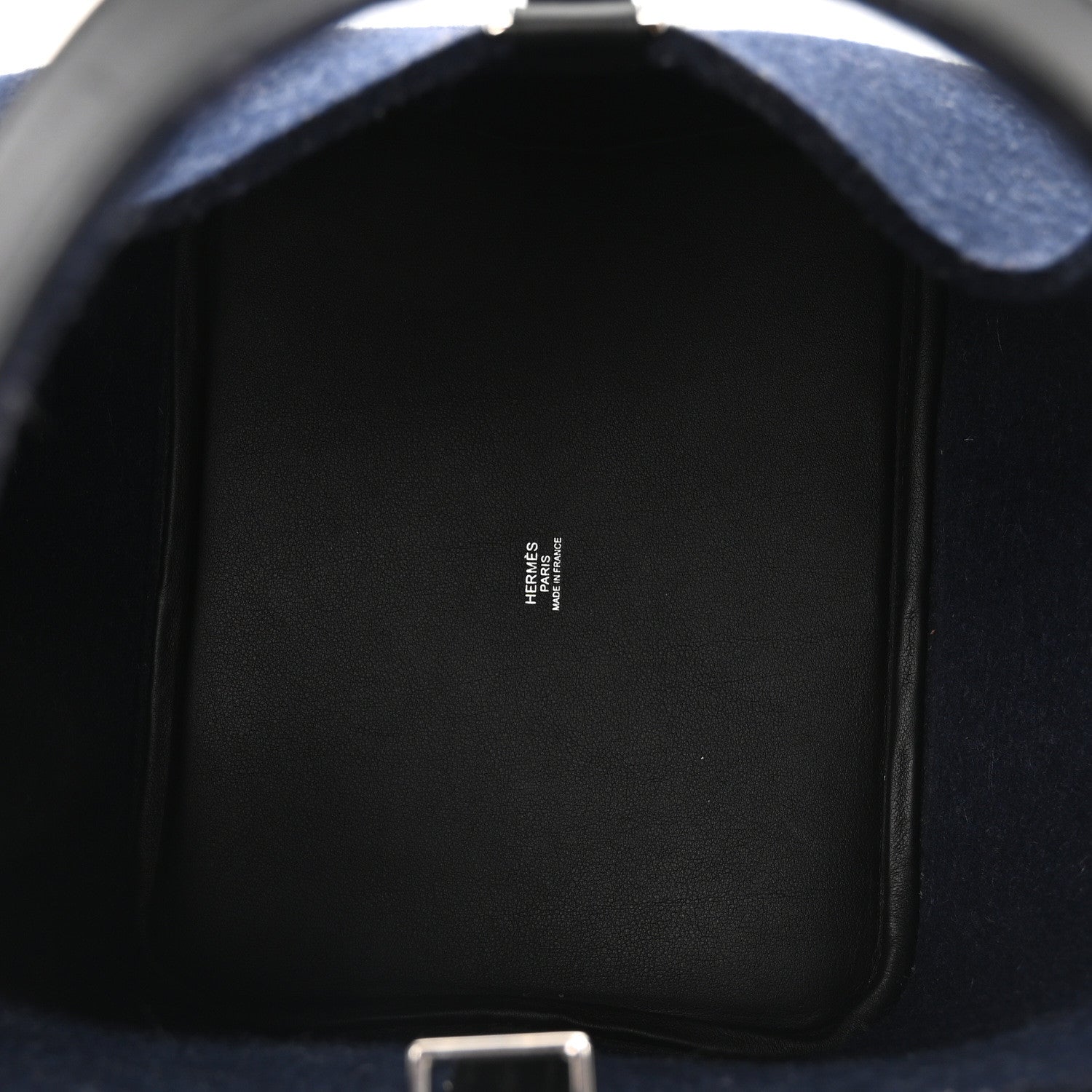 Hermes Feutre Swift Picotin Lock 22 MM Bleu Nuit Black 5 of 10