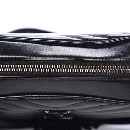 Saint Laurent Calfskin Matelasse Monogram Lou Camera Bag Black 9 of 16