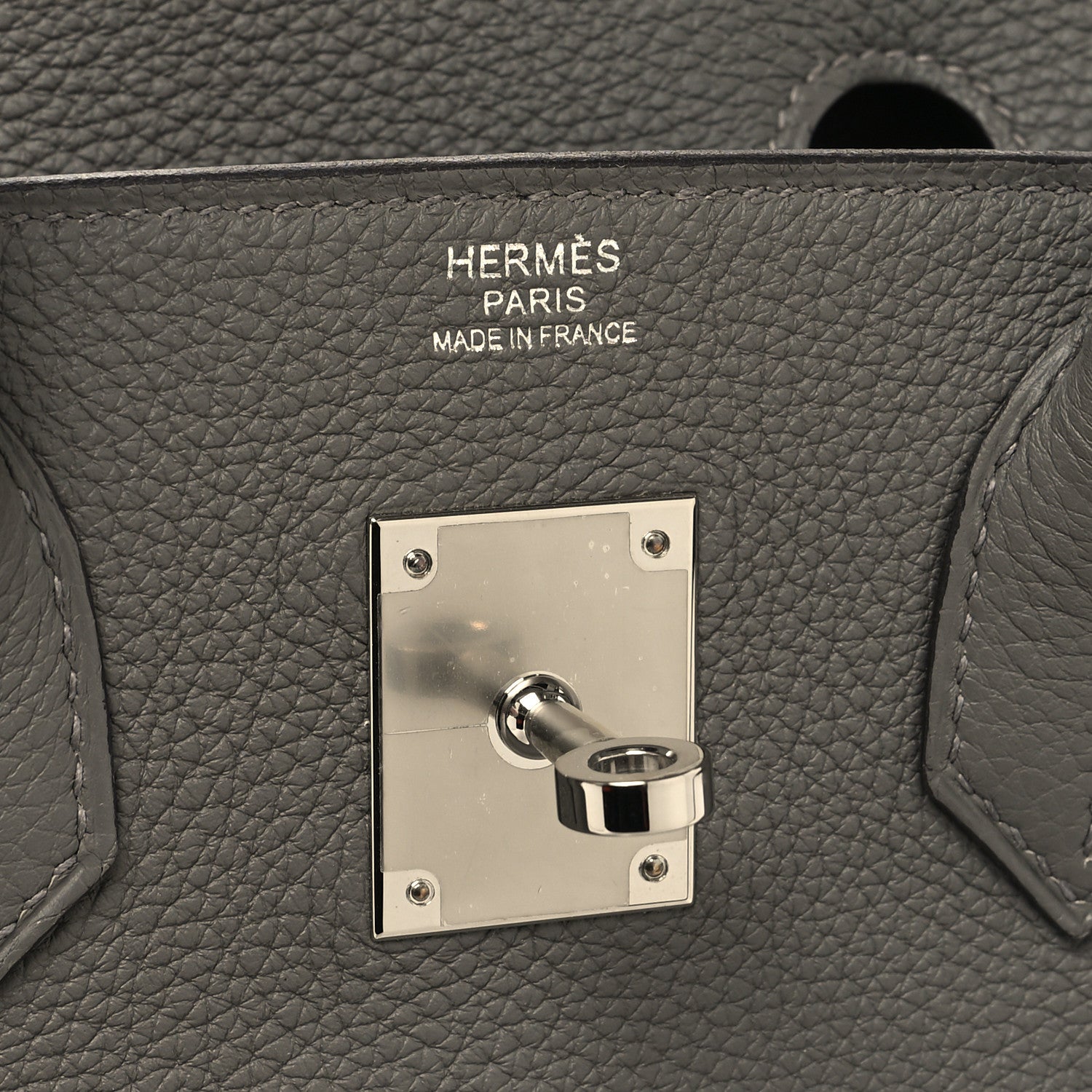 Hermes Togo Birkin 30 Gris Meyer 6 of 11