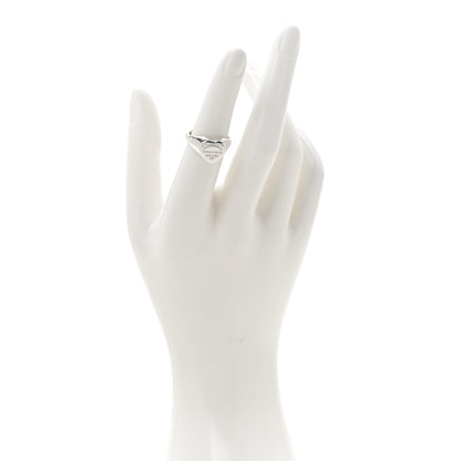 Tiffany Sterling Silver Return to Tiffany Heart Signet Ring 50 5.5 2 of 4