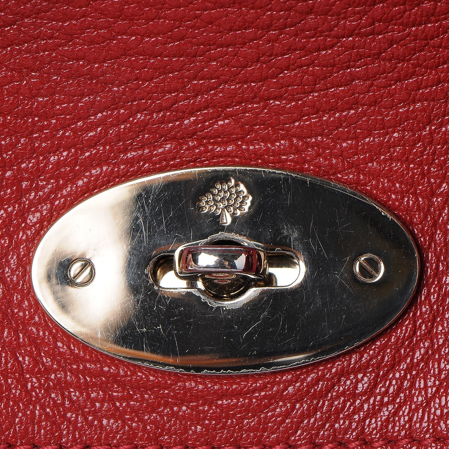 Goatskin Small Bayswater Red