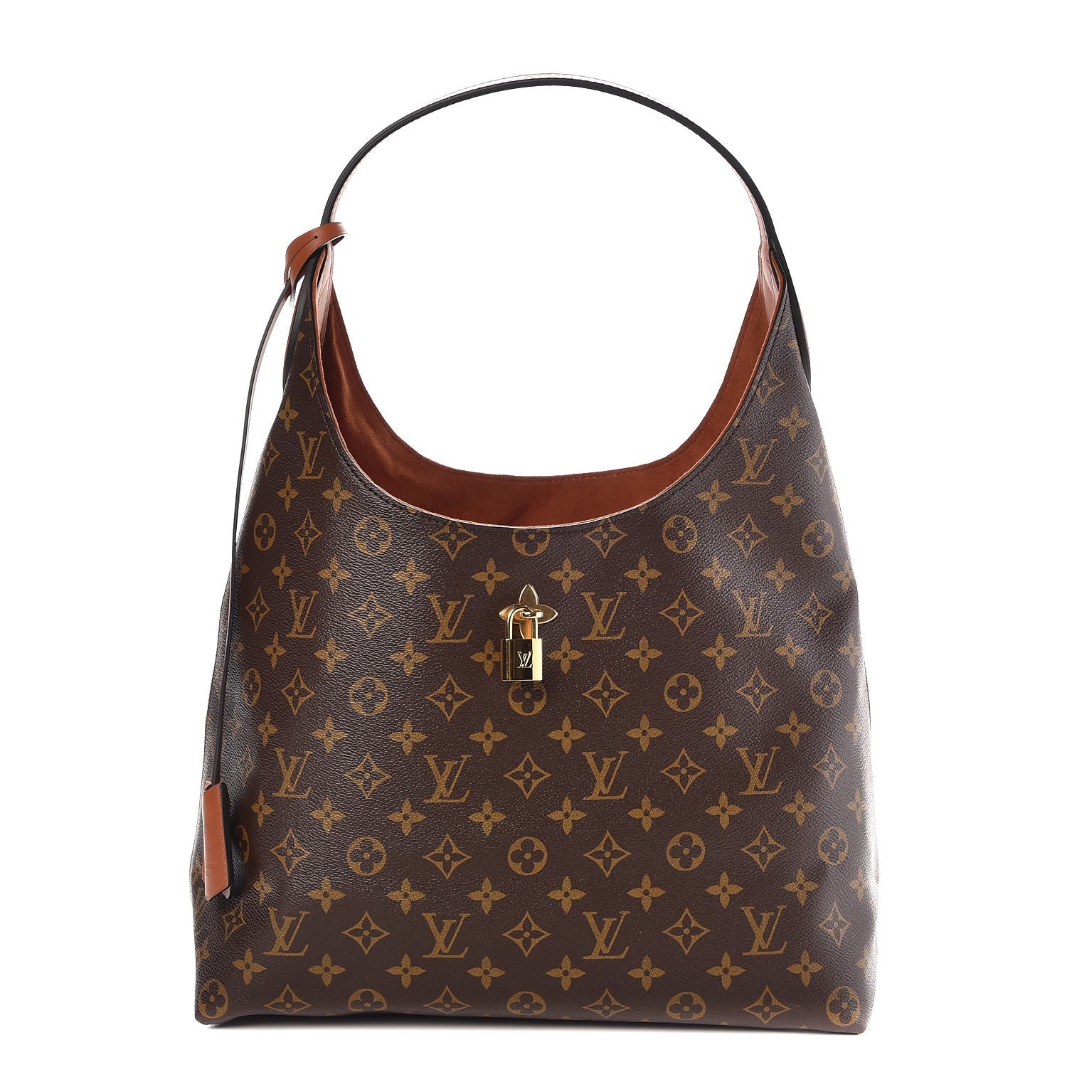 Louis Vuitton Monogram Flower Hobo Caramel 1 of 8