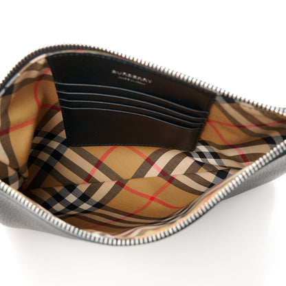 Burberry Grained Calfskin Peyton TB Crossbody Bag Black 5 of 11