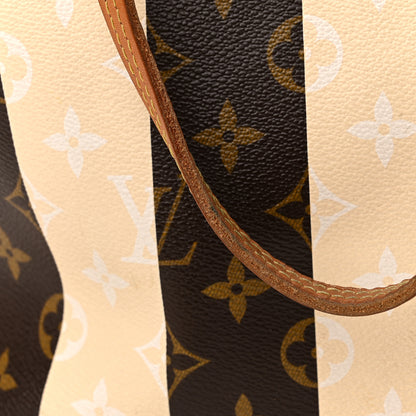 Louis Vuitton Monogram Rayures Neverfull MM 14 of 22