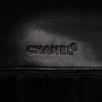 Chanel Patent Quilted East West Chocolate Bar Flap Black 6 of 12