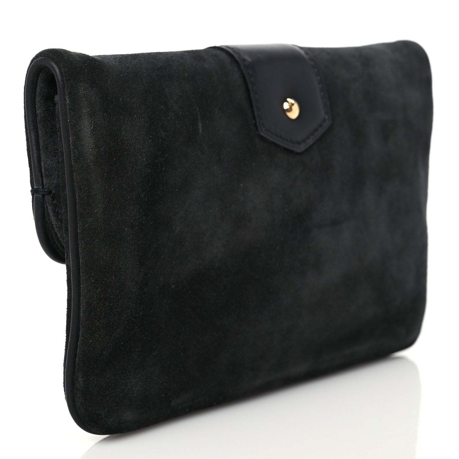 Louis Vuitton Suede Sofia Coppola Slim Clutch MM 4 of 8