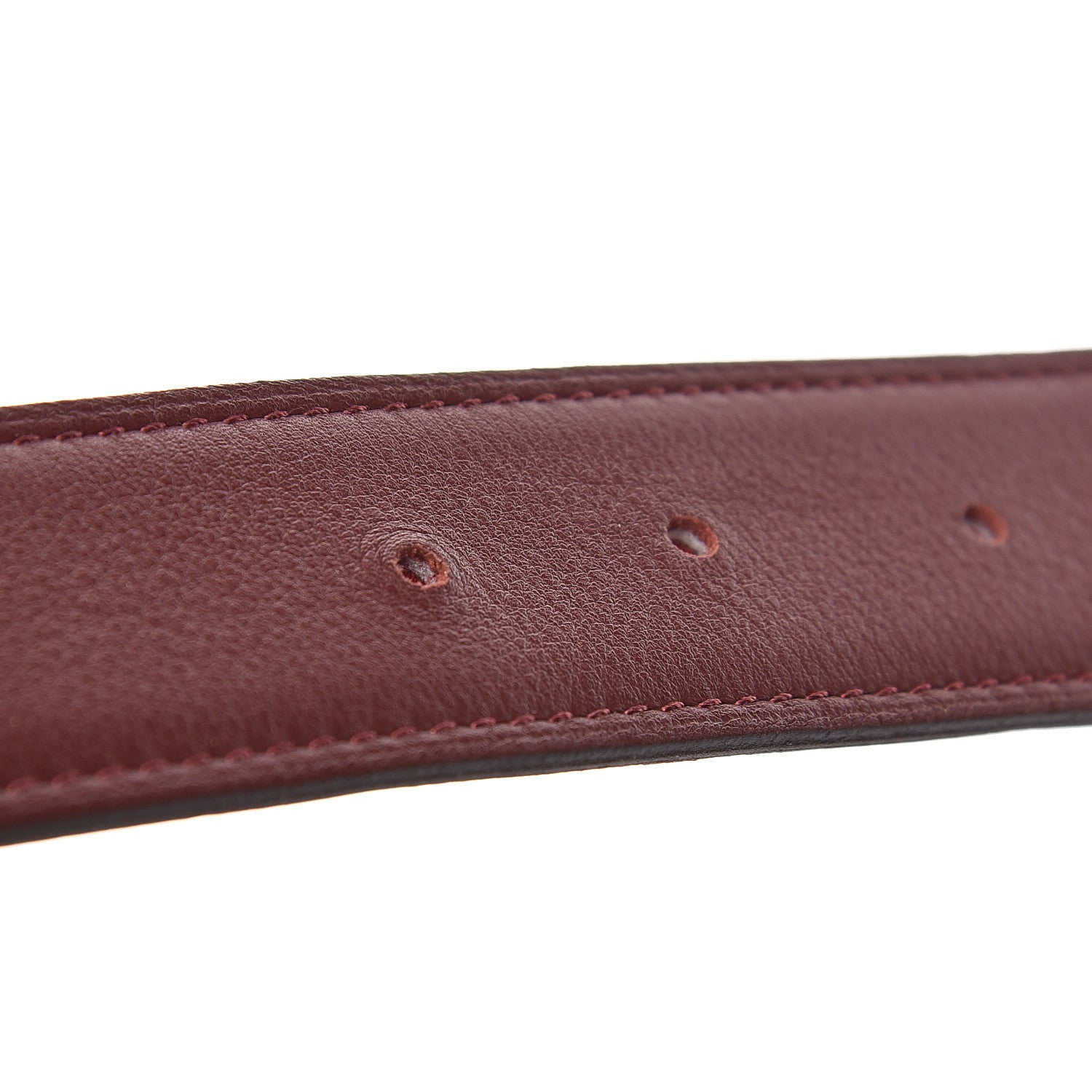 Hermes Epsom Swift 32mm Belt Strap 80 Rouge Casaque Rouge H 4 of 6