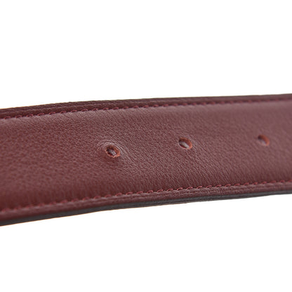 Hermes Epsom Swift 32mm Belt Strap 80 Rouge Casaque Rouge H 4 of 6