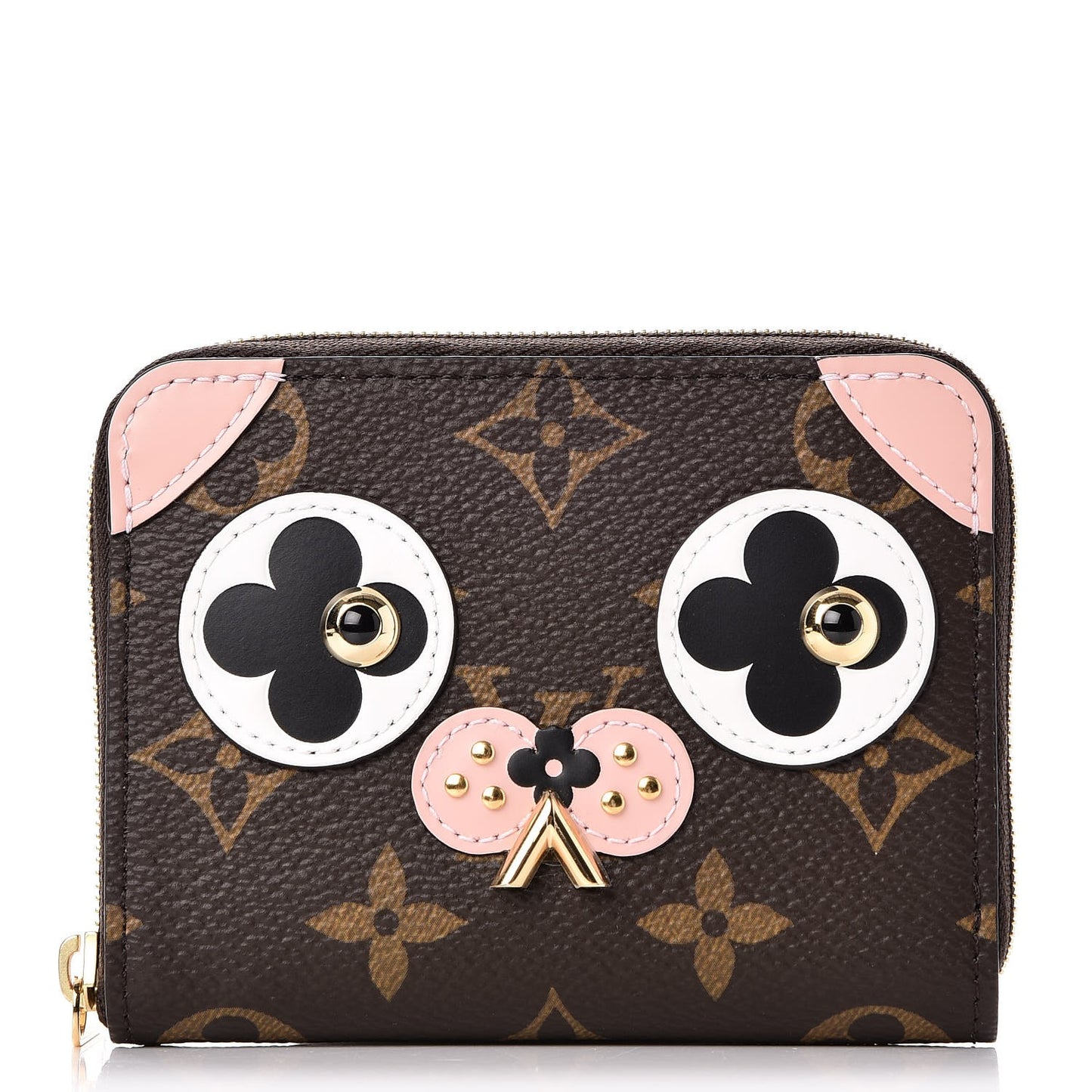 Monogram Valentine Dog Zippy Coin Purse