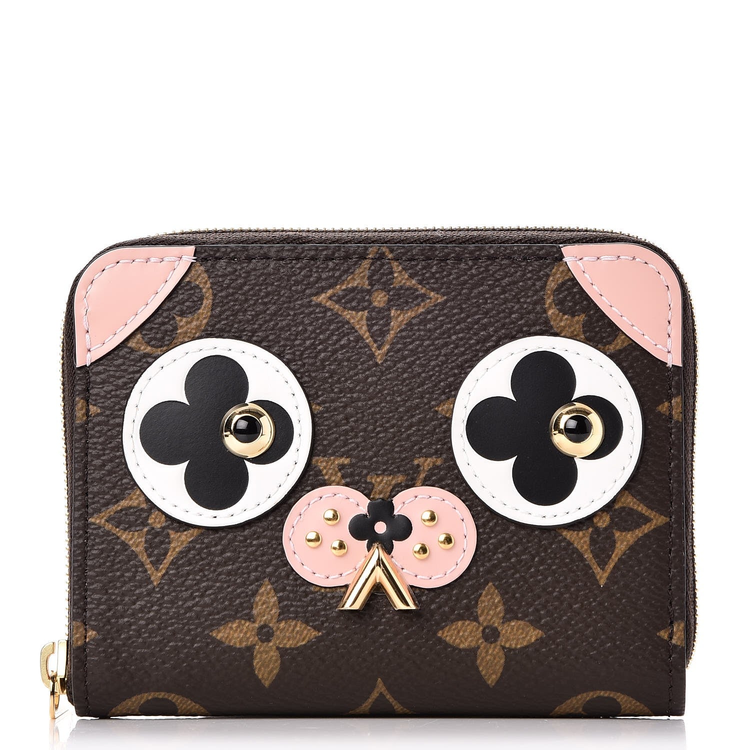 Louis Vuitton Monogram Valentine Dog Zippy Coin Purse 1 of 8