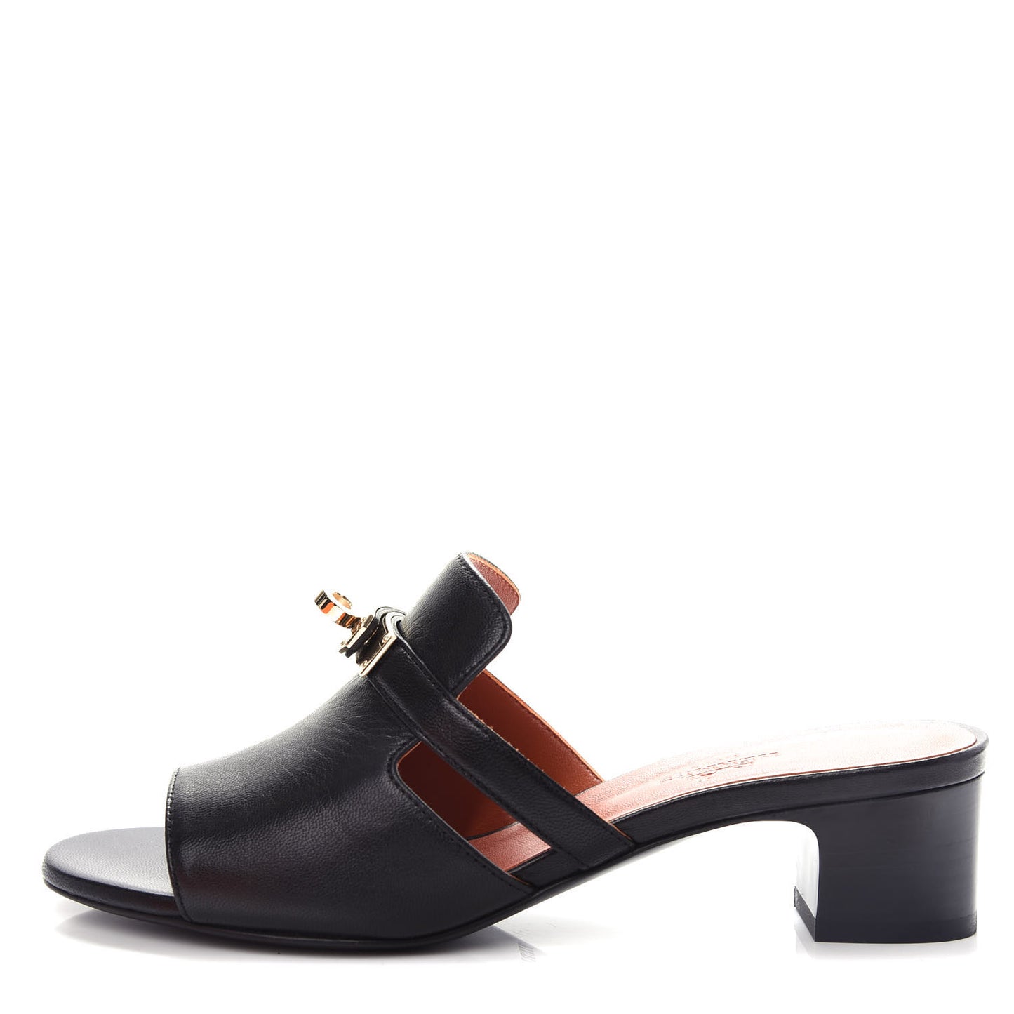 Goatskin Candy Sandals 36 Black
