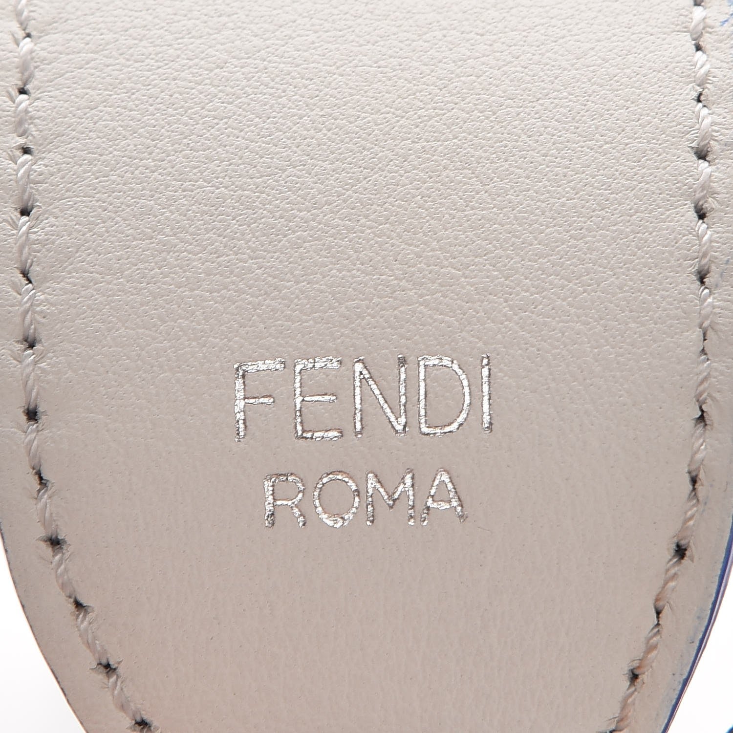 Fendi Vitello Dolce Mink Fur Karlito Inlay Strap You Black Multicolor 6 of 6