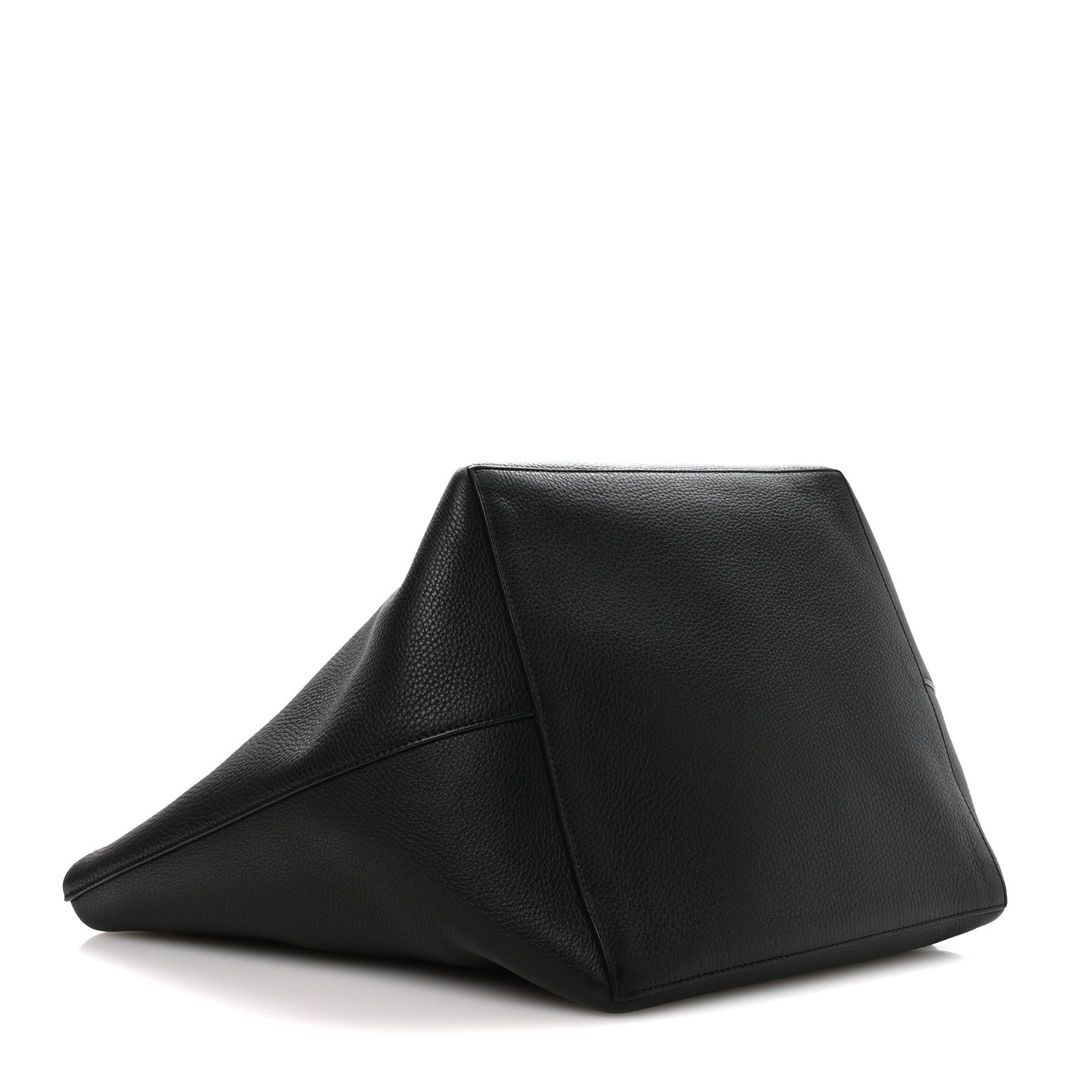 The Row Grained Calfskin Park Tote Three Black 5 of 10