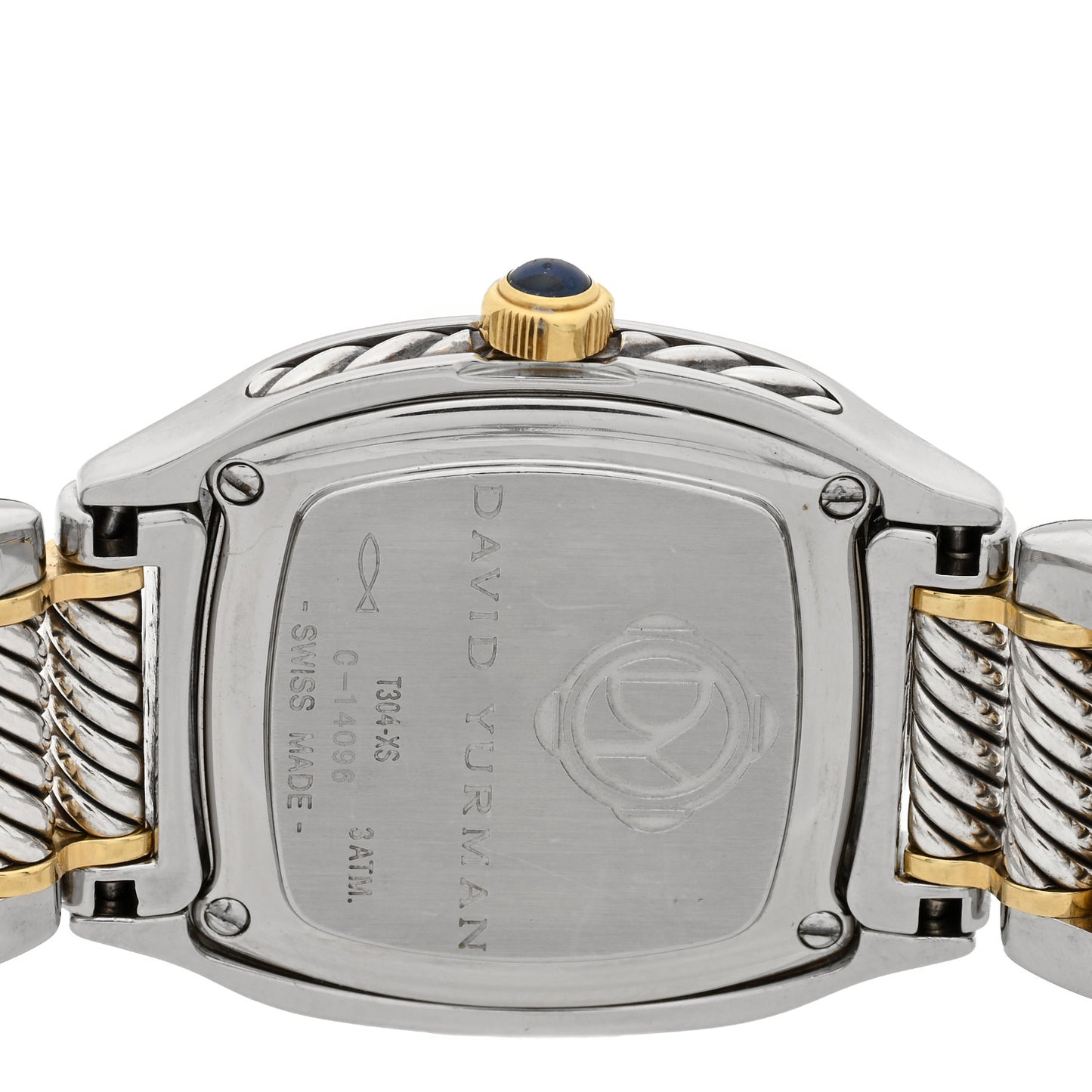 Stainless Steel 18K Yellow Gold Diamond Bezel Mother of Pearl 25mm Thoroughbred Quartz Watch