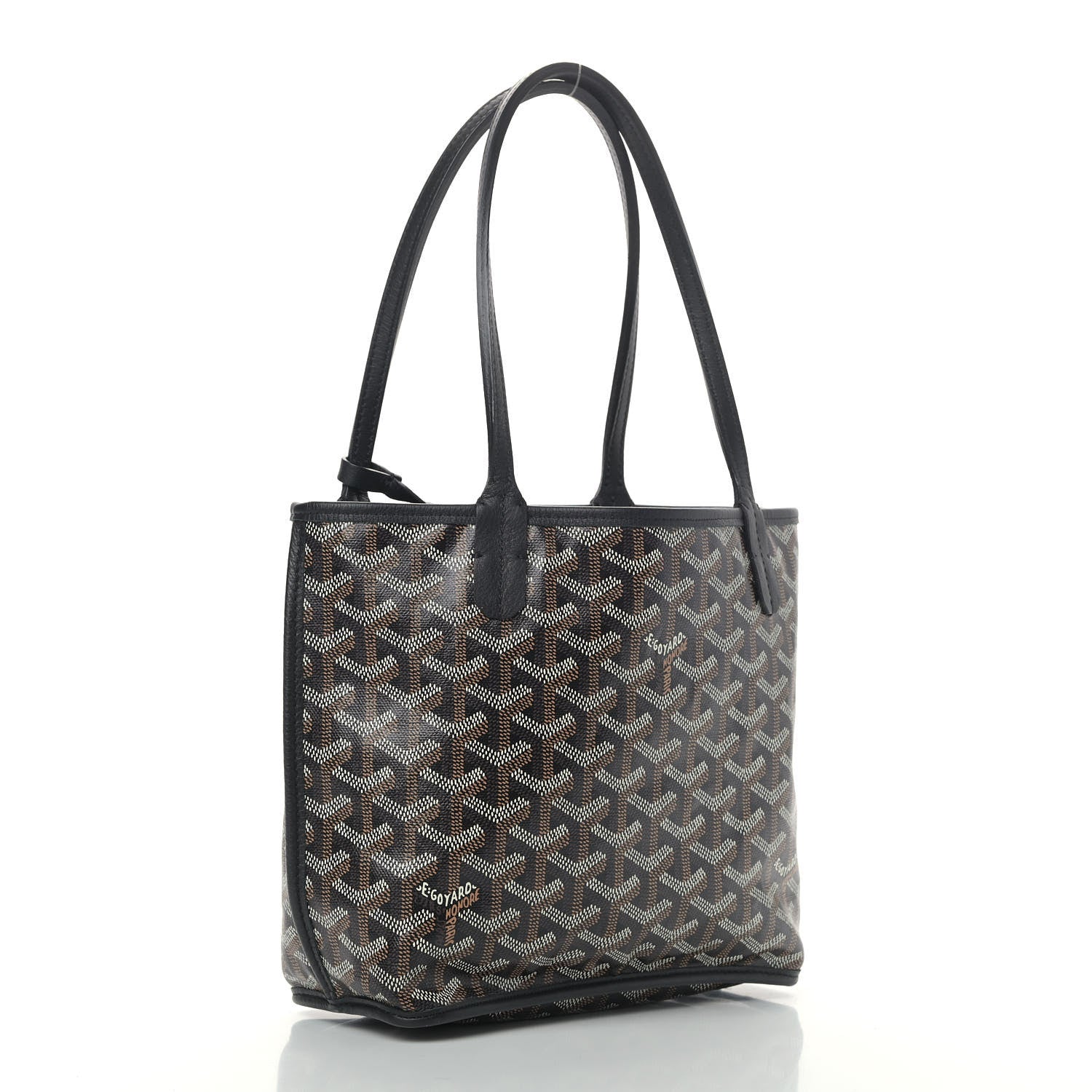Goyard Goyardine Reversible Mini Anjou Black 3 of 9