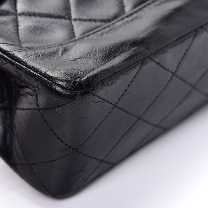 Chanel Lambskin Quilted Medium Single Flap Black 18 of 24