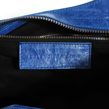 Balenciaga Agneau Giant 21 Silver Hardware Part Time Electric Bleu 8 of 10