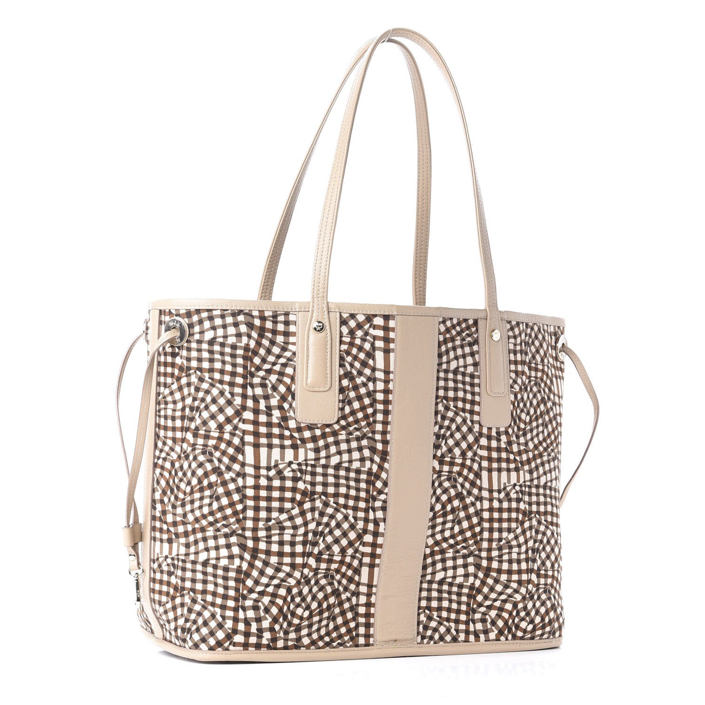 Visetos Medium Liz Reversible Shopper Tote Beige