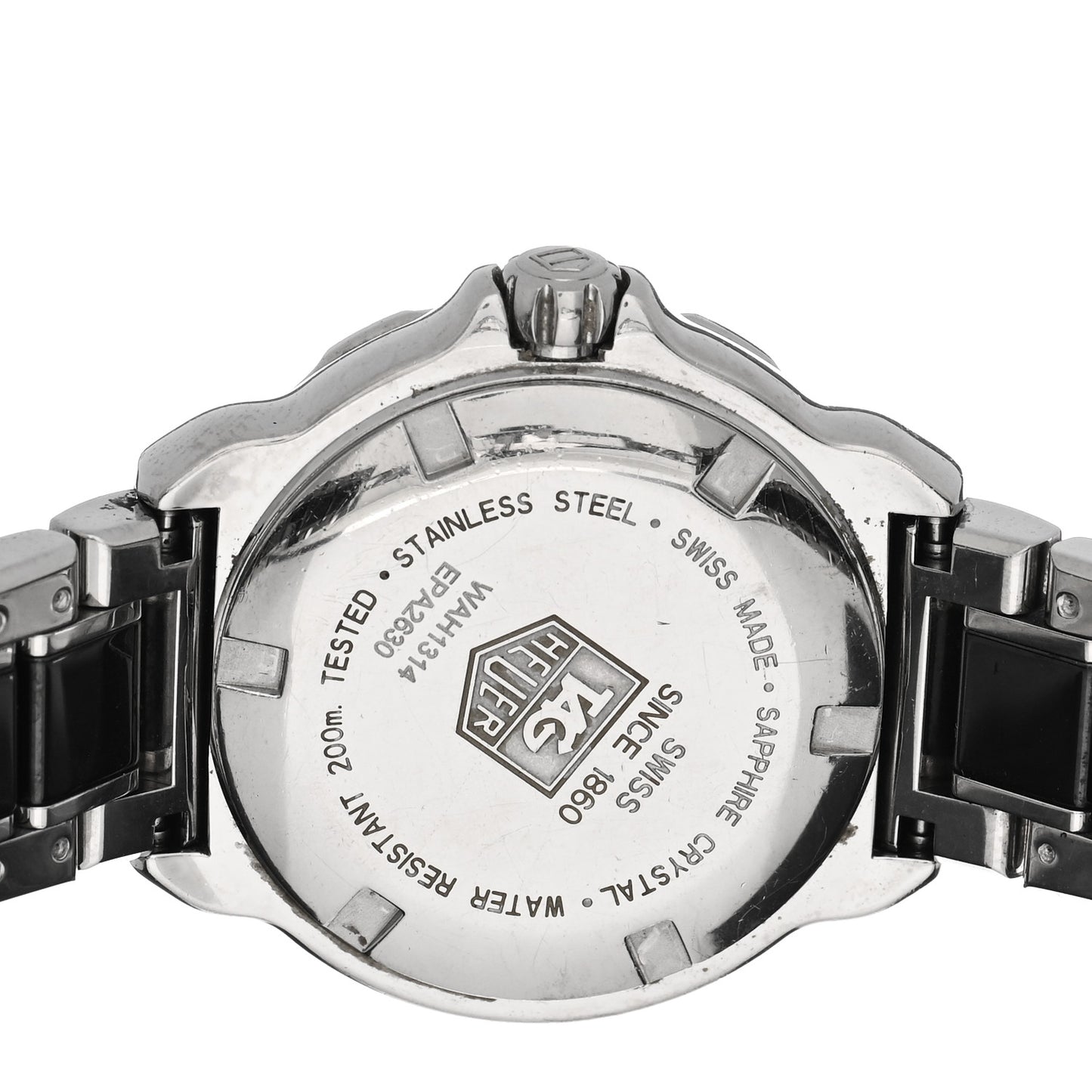 Stainless Steel Ceramic Diamond 31mm Formula 1 Lady Quartz Watch Black WAH1314