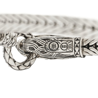 John Hardy Sterling Silver Black Sapphire Legends Naga Station Bracelet 4 of 4