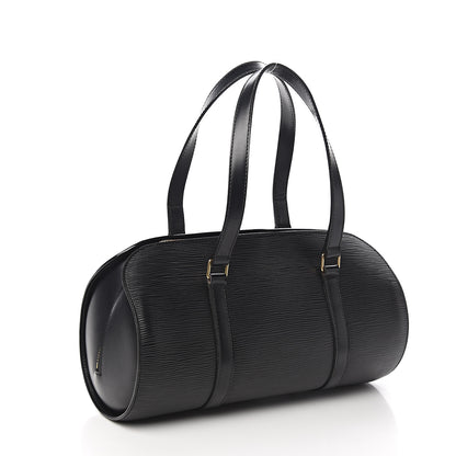 Louis Vuitton Epi Soufflot Black 3 of 9